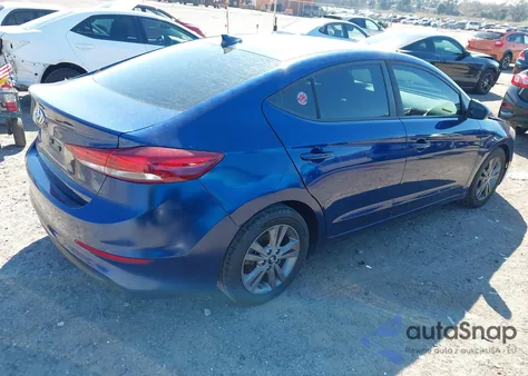 2018 Hyundai Elantra Value Edition z USA, uszkodzony, nr VIN 5NPD84LF7JH312130
